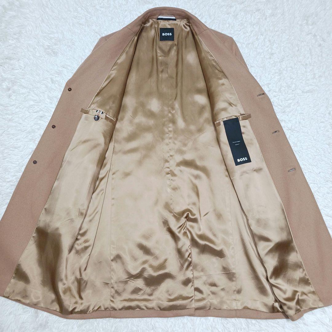 ✨2024✨極美品✨BOSS　チェスターコート　スリムフィット　US 40R