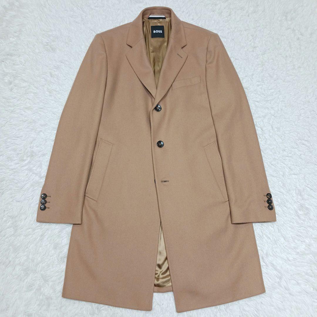 ✨2024✨極美品✨BOSS　チェスターコート　スリムフィット　US 40R