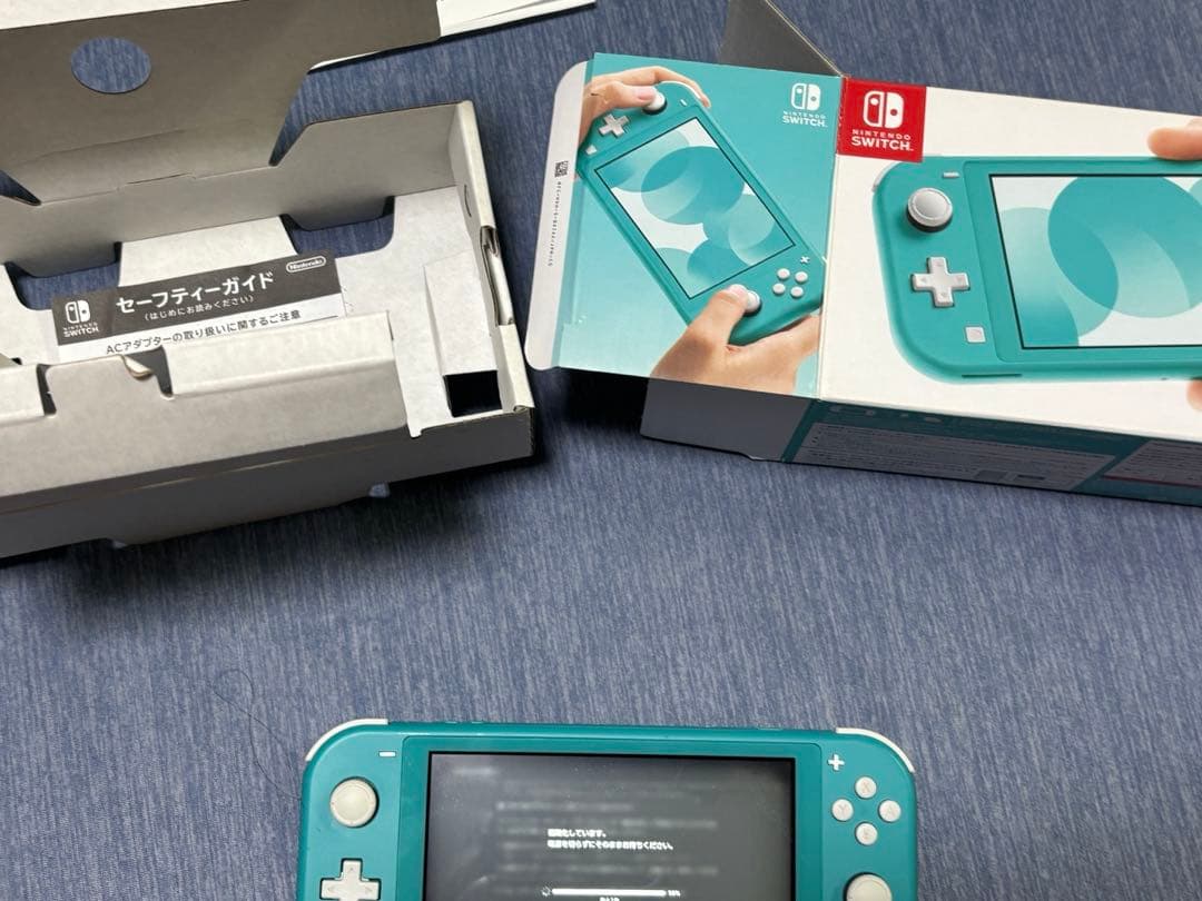 Nintendo Switch Lite ターコイズ　箱付き