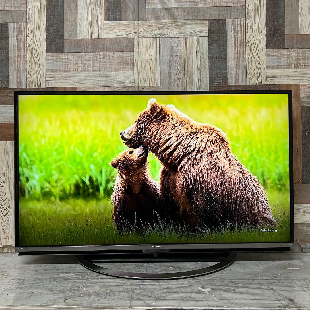 即日受渡❣️全国送料込シャープ45型4KテレビYouTube.NETFLIX