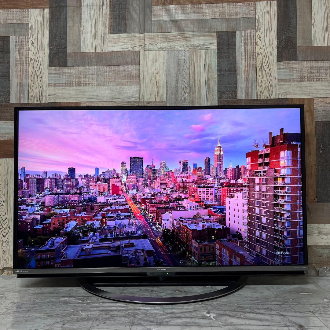 即日受渡❣️全国送料込シャープ45型4KテレビYouTube.NETFLIX