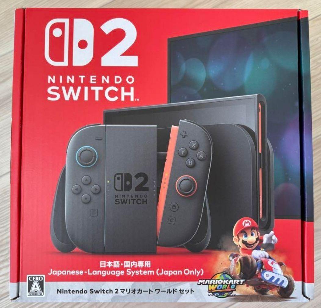【安心3年保証付】Nintendo Switch2（マリカセット）