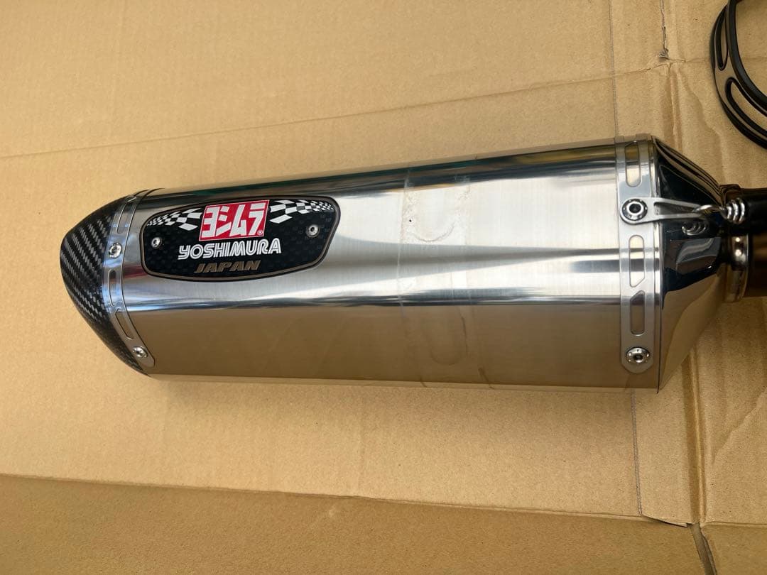 ヨシムラ　スリップオンマフラー　R-77S Vストローム250