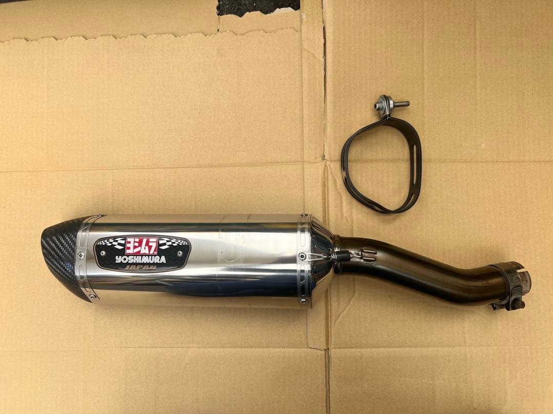 ヨシムラ　スリップオンマフラー　R-77S Vストローム250