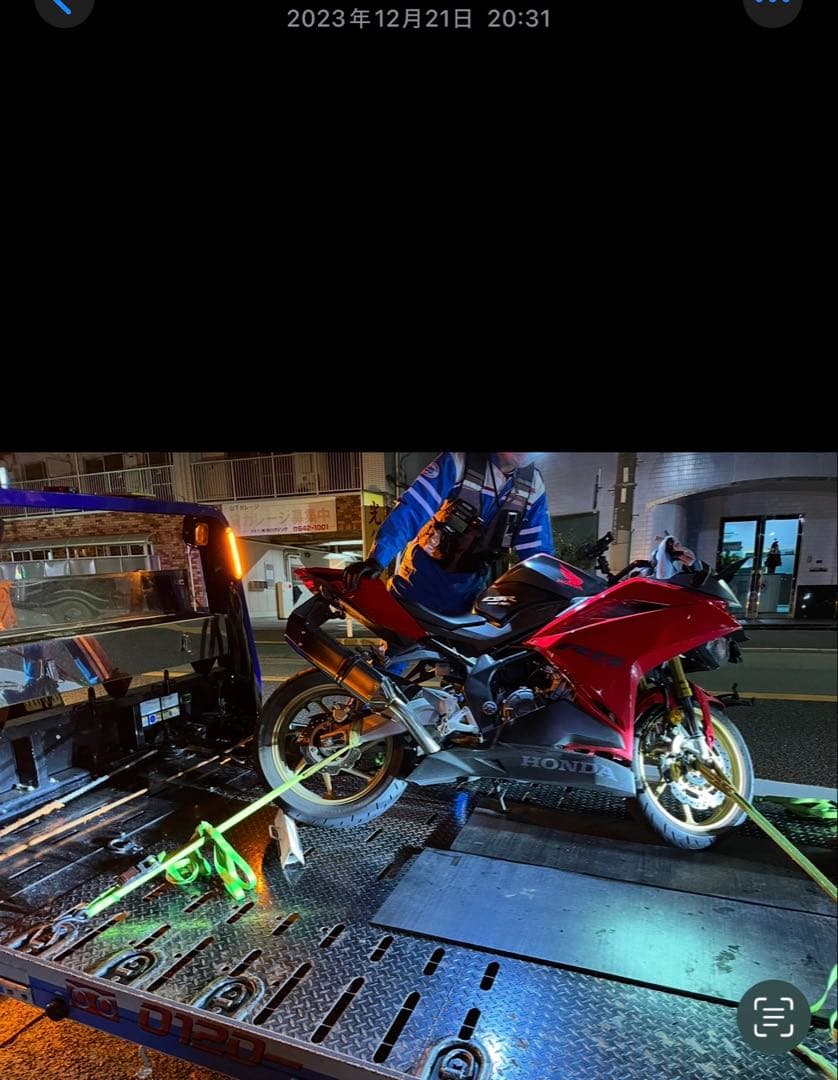 HONDA CBR250RR OHLINSサスペンション 豚腹