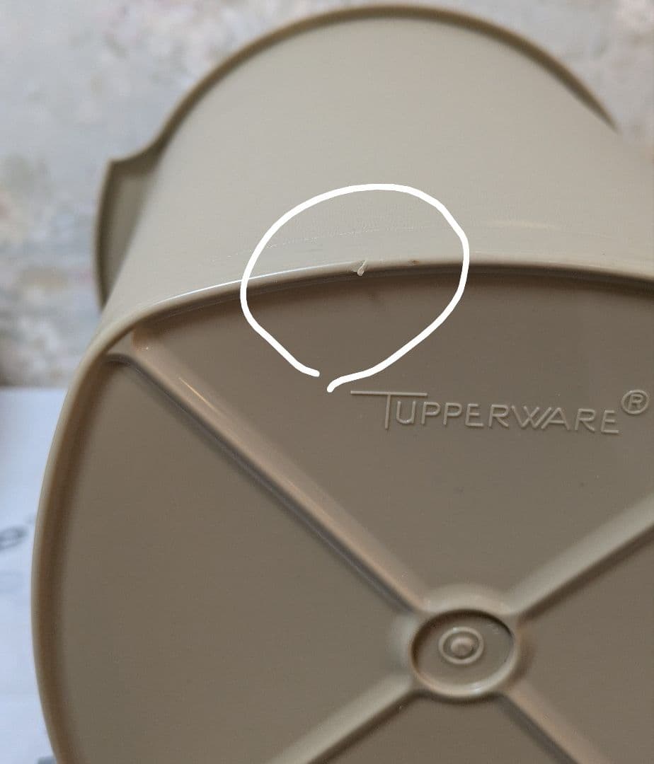 未使用★タッパーウェア★マキシクィーンデコレーター