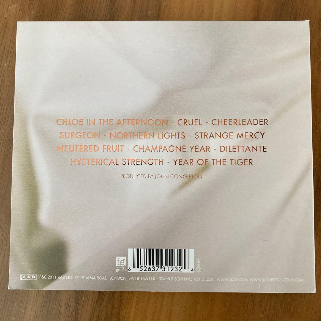 洋楽 ST.VINCENT strange mercy