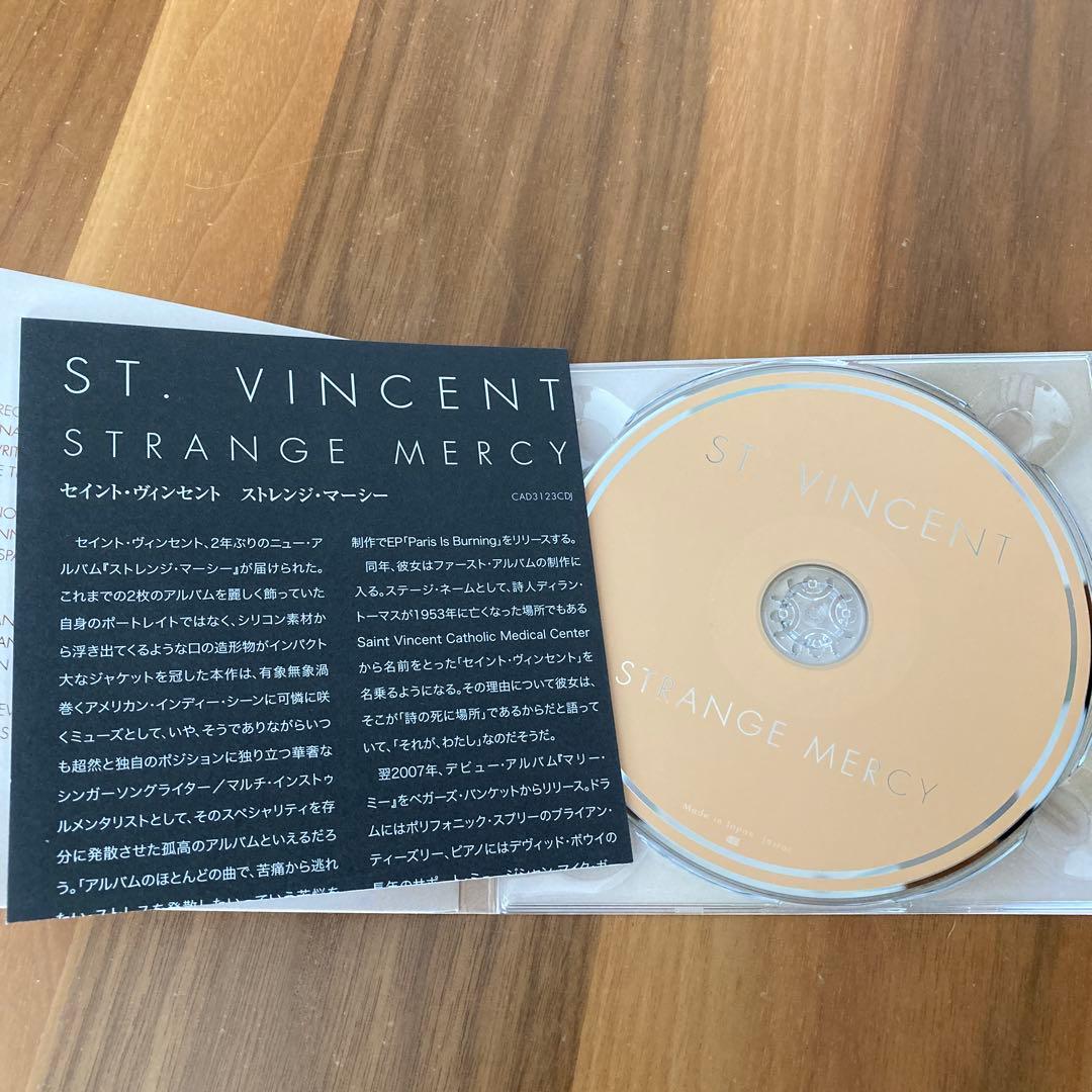 洋楽 ST.VINCENT strange mercy