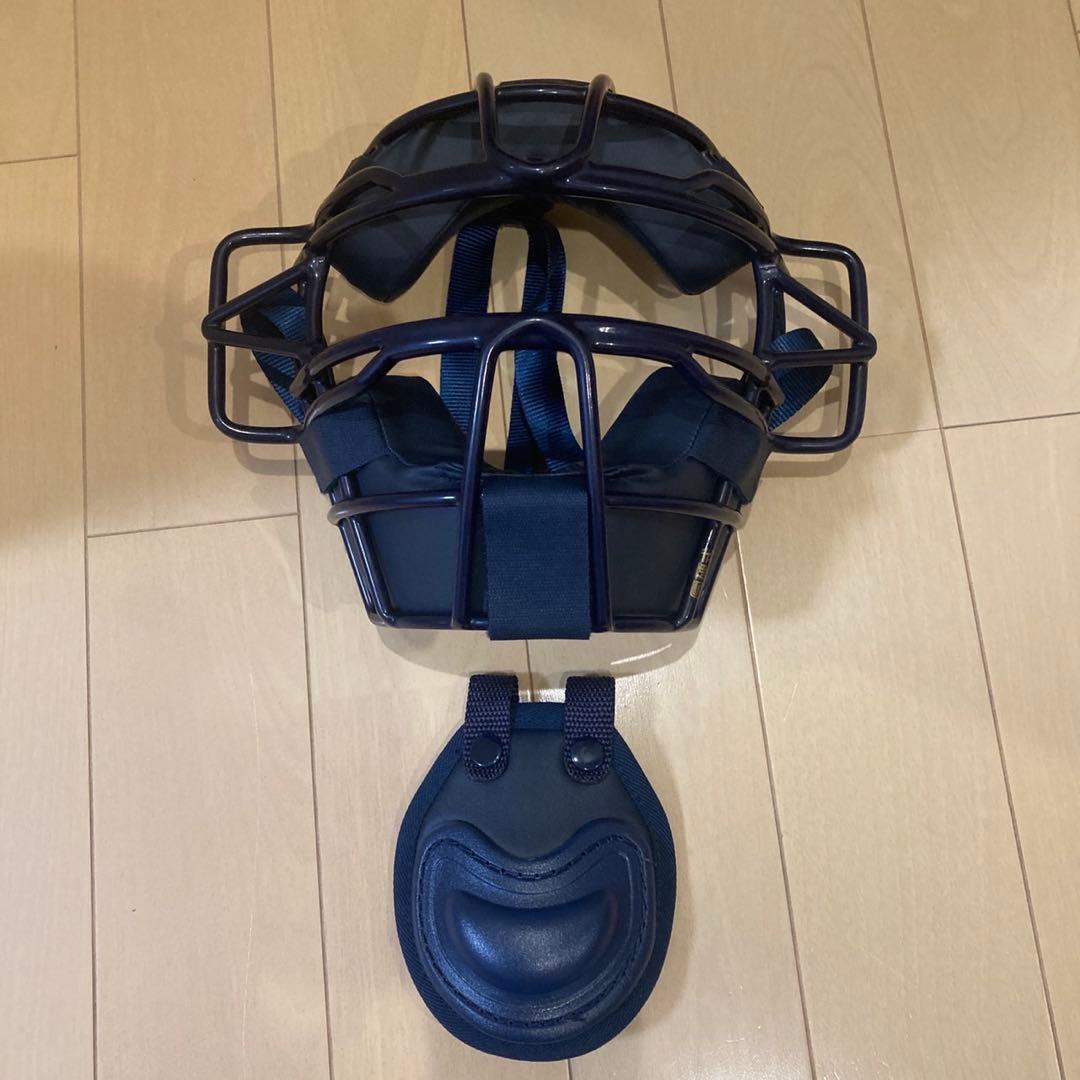 硬式野球キャッチャー用プロテクター ネイビー