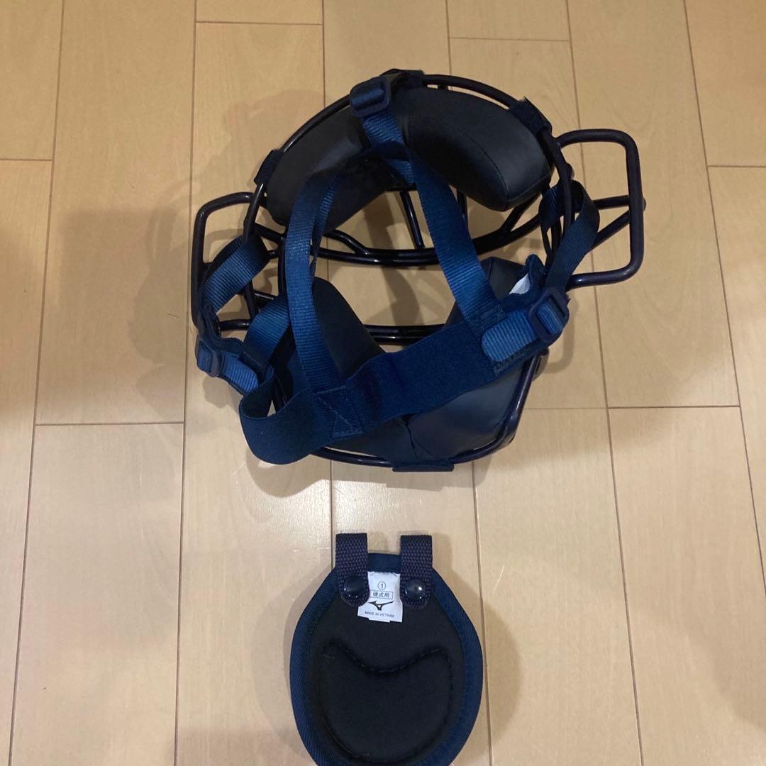 硬式野球キャッチャー用プロテクター ネイビー