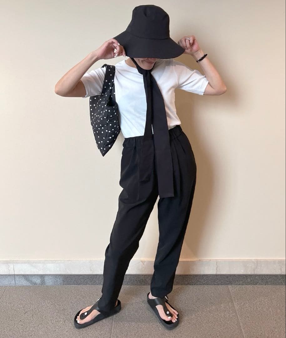 未使用　クードル　ワイドブリムハット　CD191