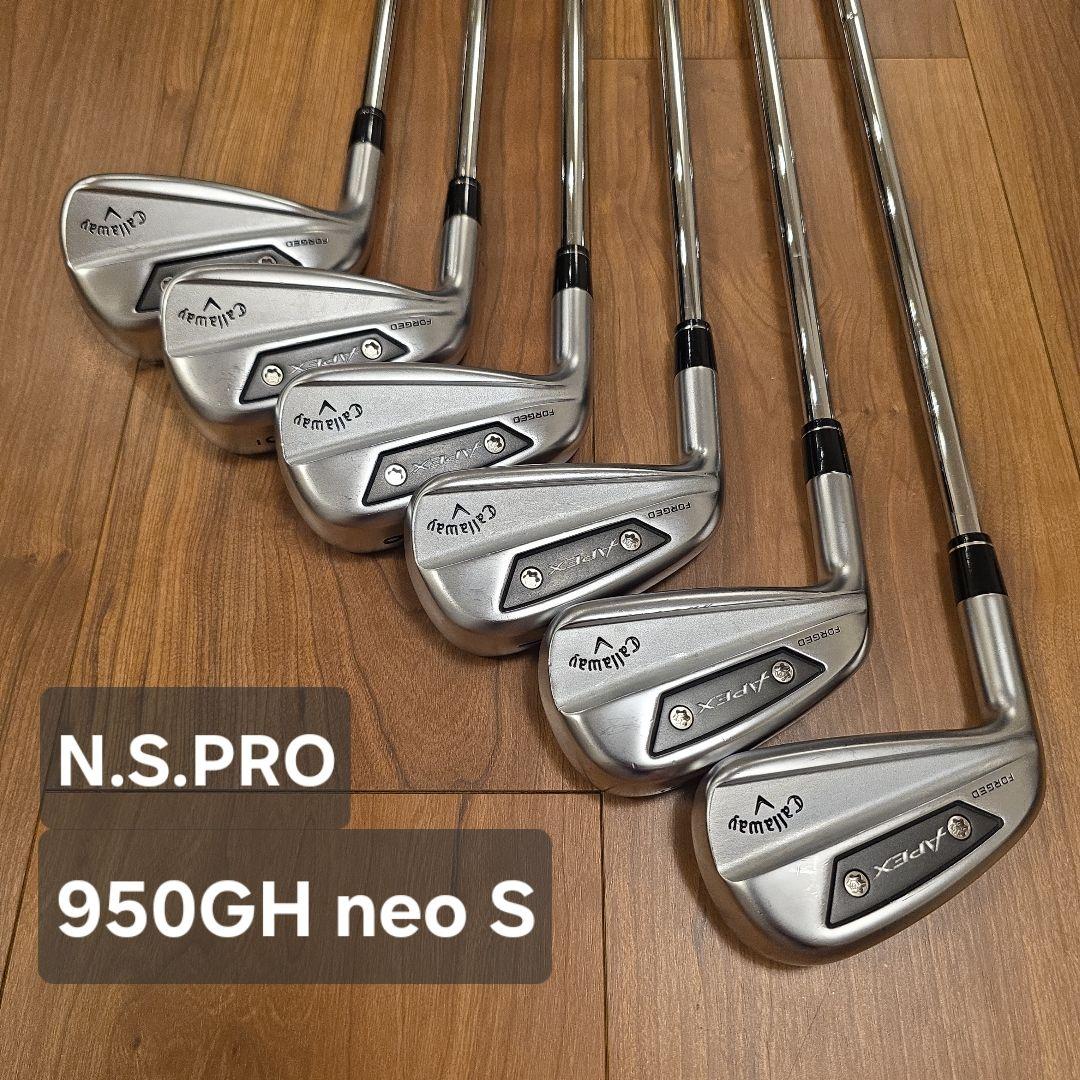 【レフティ】キャロウェイ APEX Ai200 アイアン 6本セット