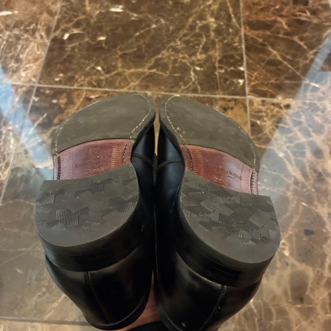 【SCOTCH GRAIN】ローファー 本革 ブラック 23.5cm