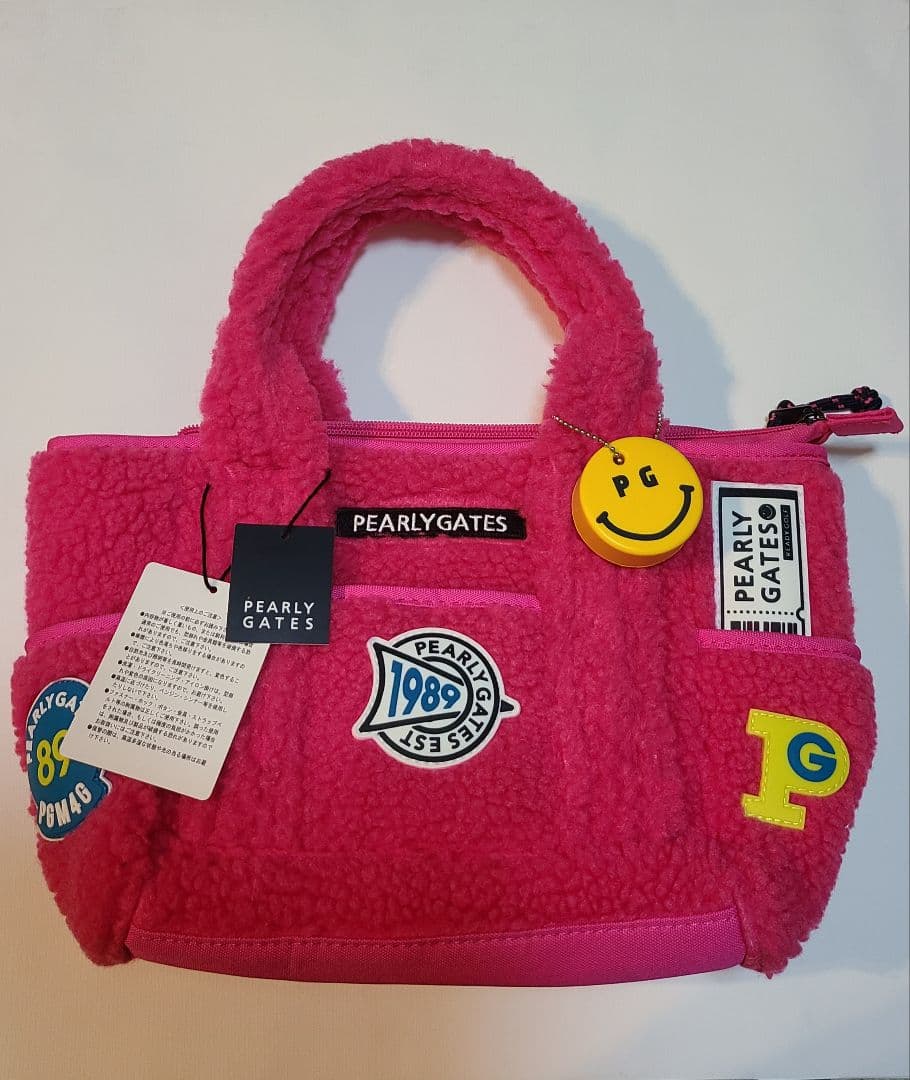 PEARLY GATES パーリーゲイツ ボアフリースカートバッグ
