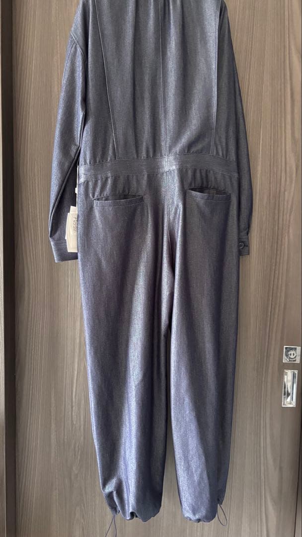 ネイビーオールインワン ウエストベルト付き