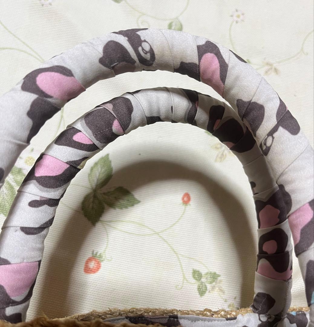 ★定価56000円＋税★ニーナミュウ★ハローキティコラボかごバッグ★2色セット★