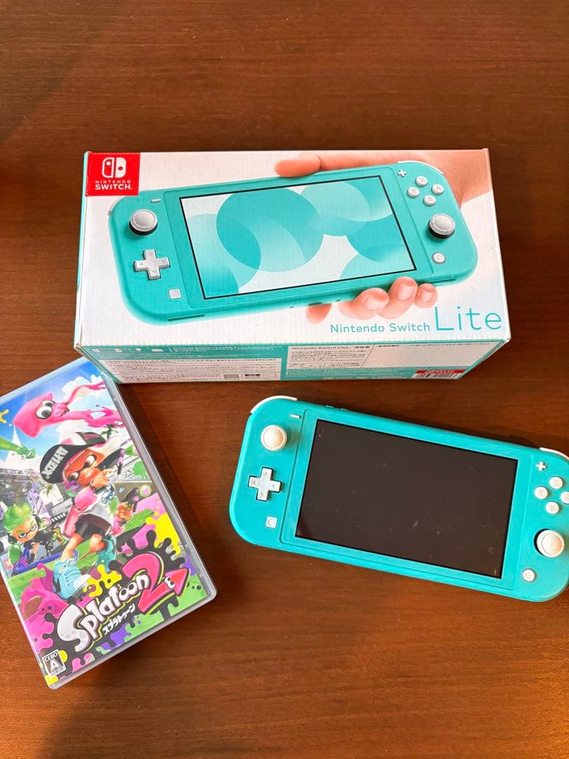 熊Nintendo Switch Lite ターコイズ ソフトなし