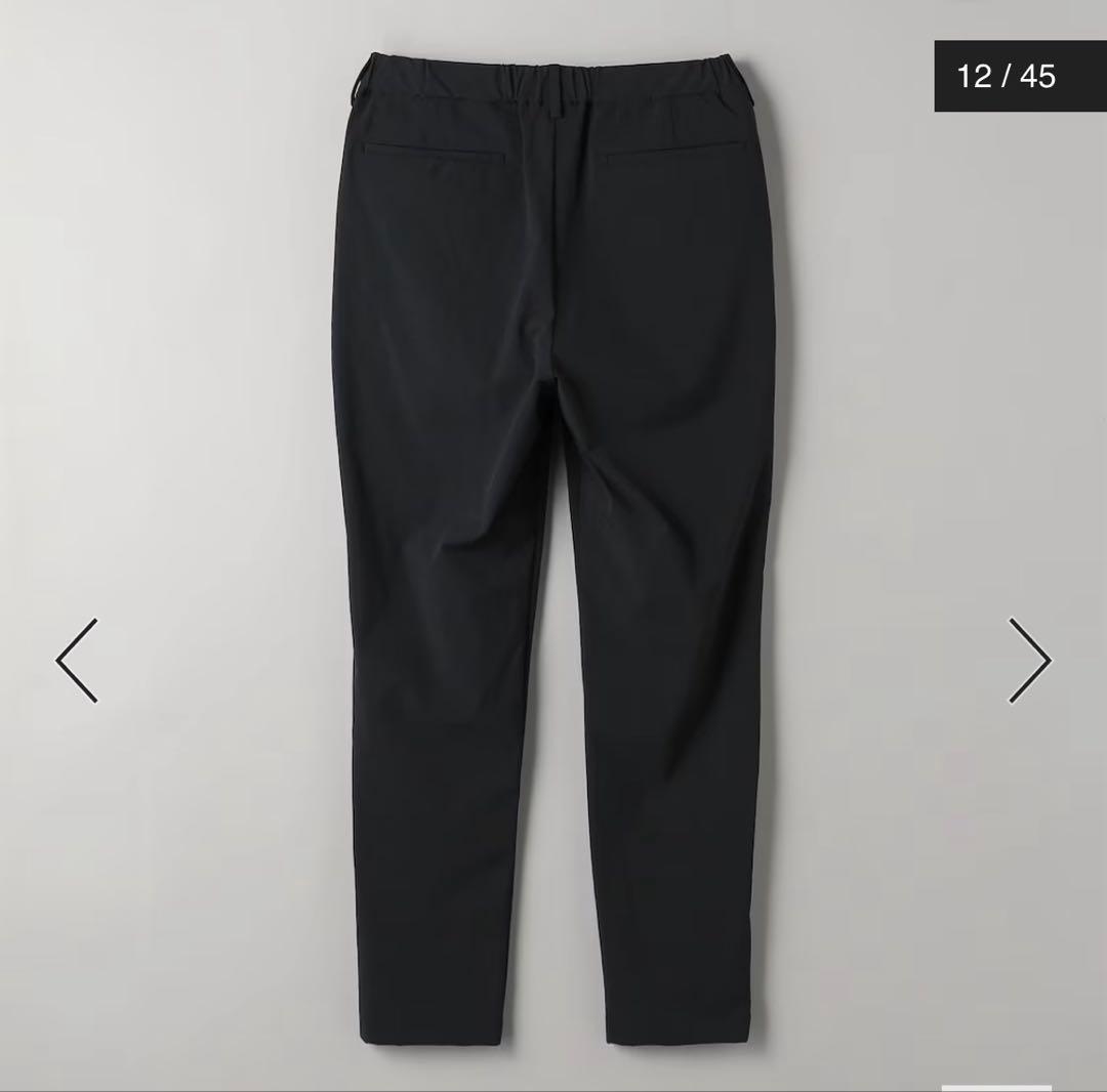 360°MASTER 1プリーツ テーパード イージーパンツ 新品