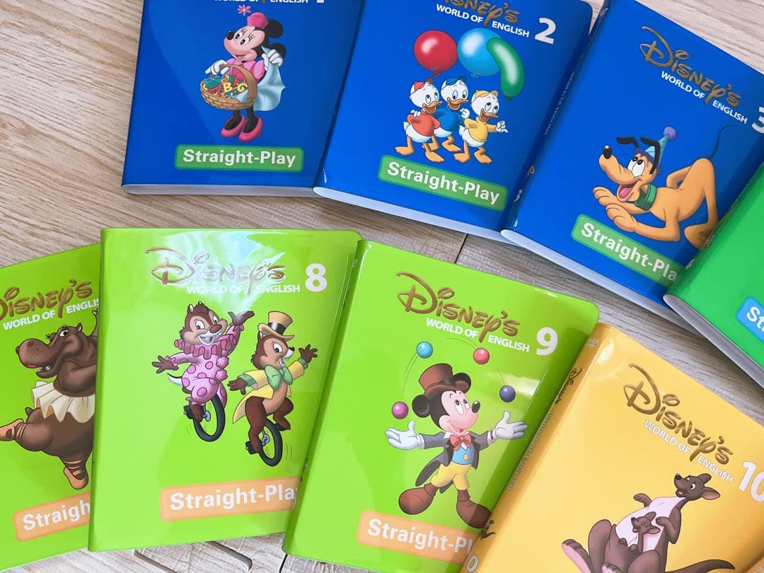 美品 ストレートプレイ　DVD　新子役　ディズニー英語システムDWE