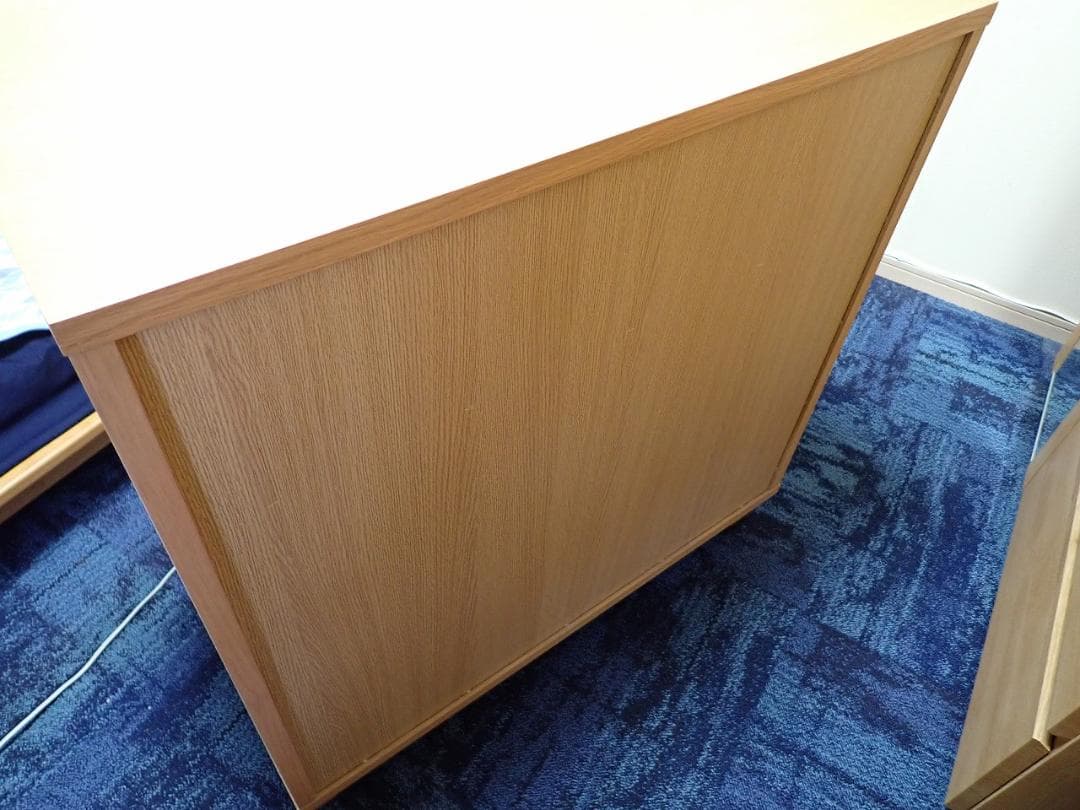 無印良品　4段チェスト　天然木（オーク材）