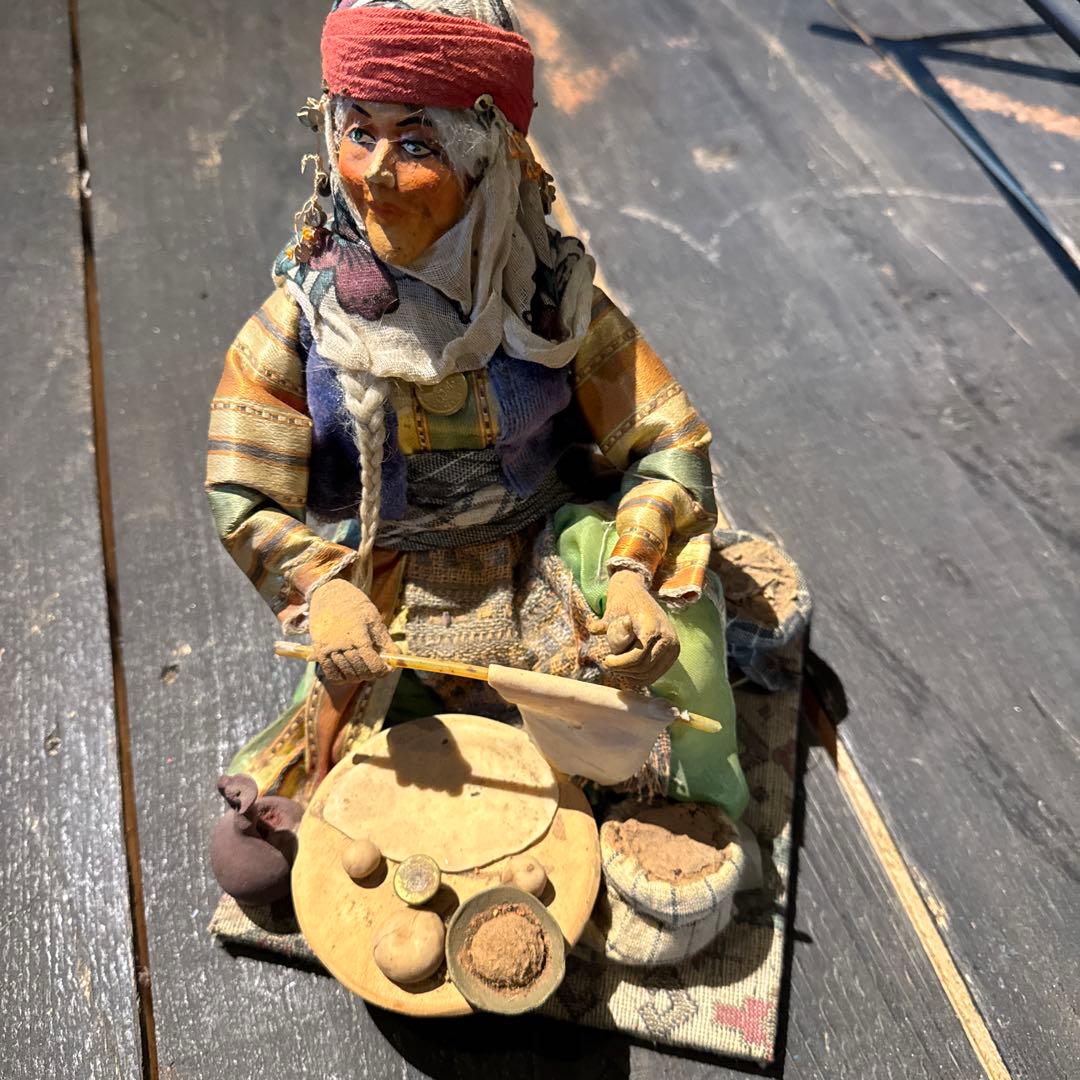 トルコアンティーク人形 チャパティー女性