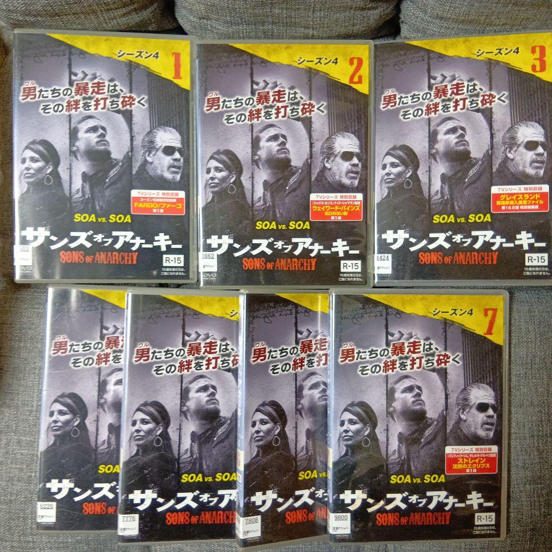 サンズ オブ アナーキー／7シーズン 全49巻／森川智之 吹替作品／即日発送