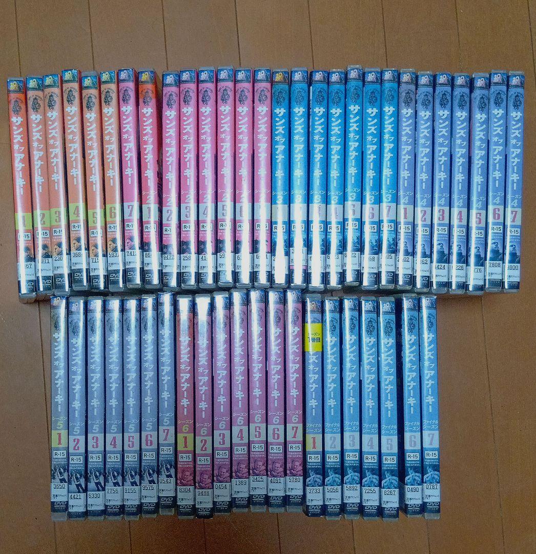 サンズ オブ アナーキー／7シーズン 全49巻／森川智之 吹替作品／即日発送
