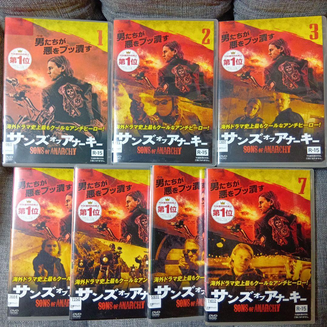 サンズ オブ アナーキー／7シーズン 全49巻／森川智之 吹替作品／即日発送