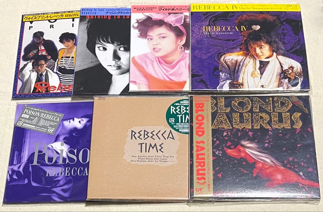 REBECCA 紙ジャケ CDアルバム 7タイトル 他計10枚
