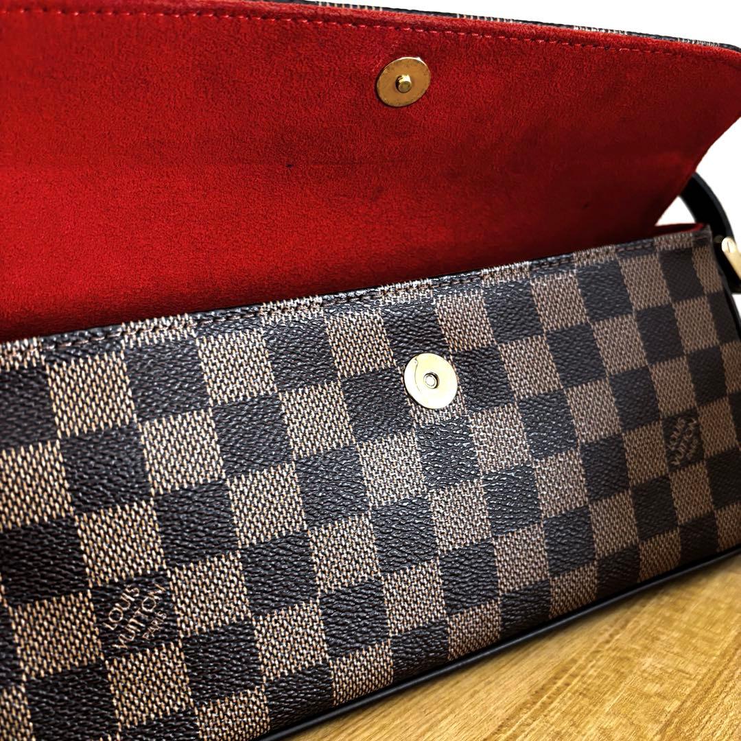 【Louis Vuitton】ダミエショルダーバッグ ブラウン