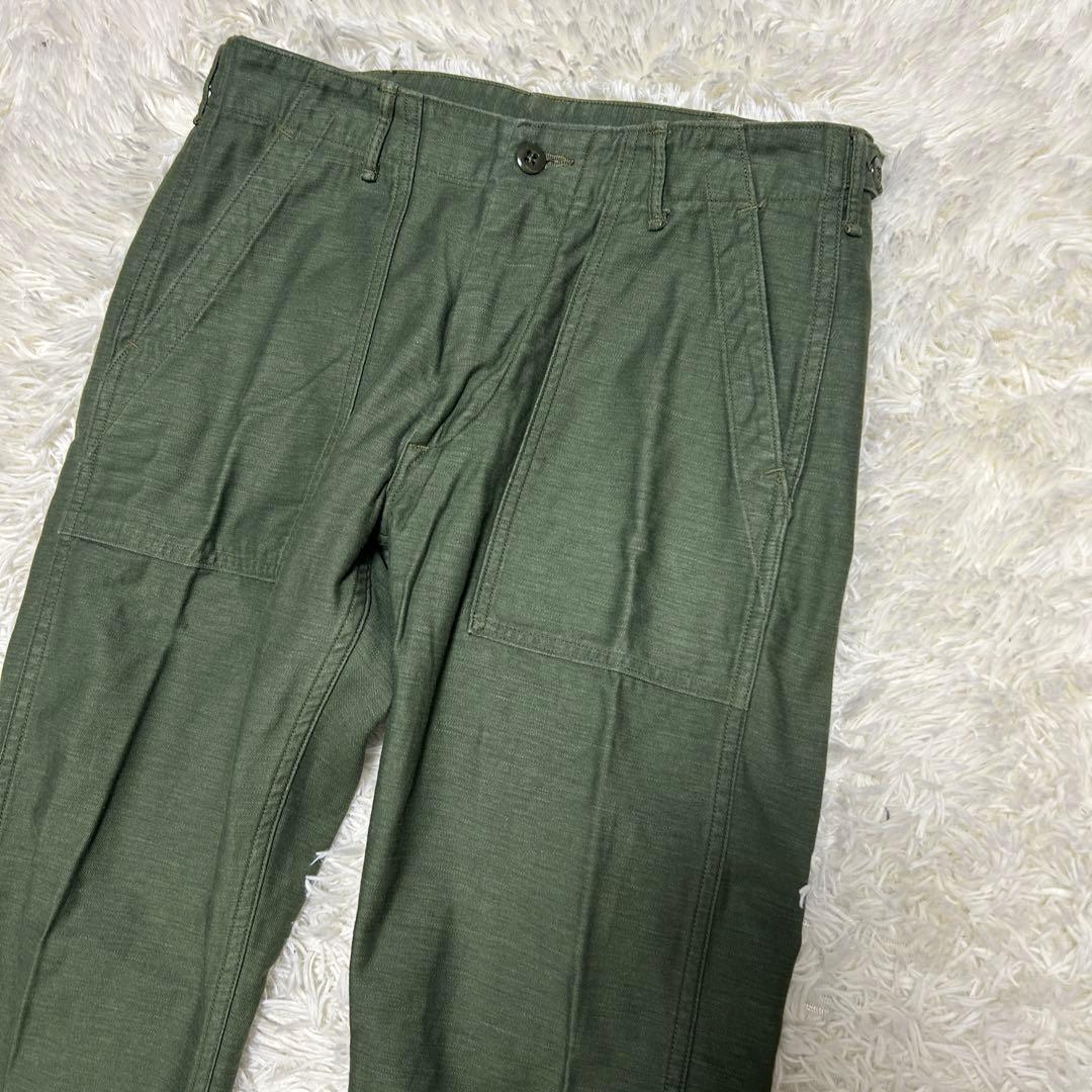 極美品⭐︎orSlow オアスロウ　ベイカーパンツ ファティーグ　1 S