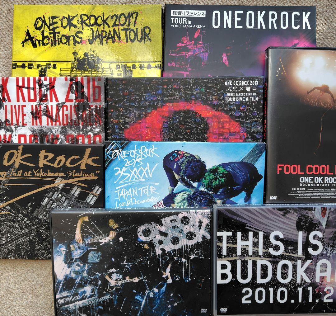 ONE OK ROCK ライブDVD Blu-ray まとめ売り８点