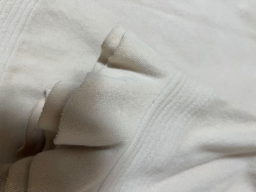 Sov❶アイボリー ❷ベージュ ファー付き ポンチョコート、2着