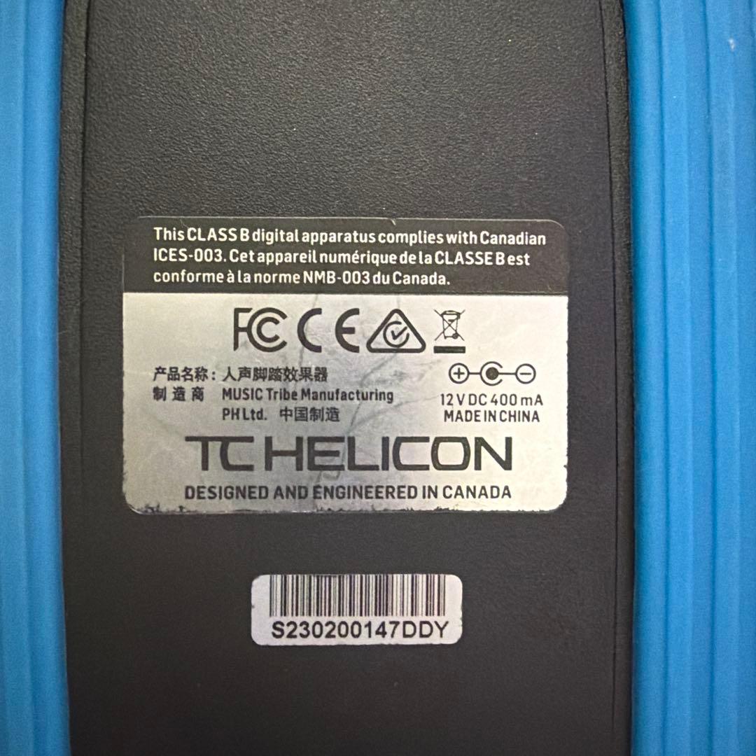 TC HELICON C1 レコーディング用エフェクター(ライブオートチューン)