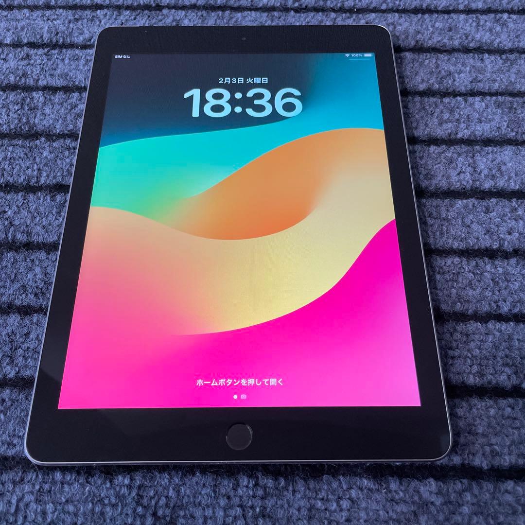 234【早い者勝ち】 iPad 6世代 128GB SIMフリー スペースグレイ