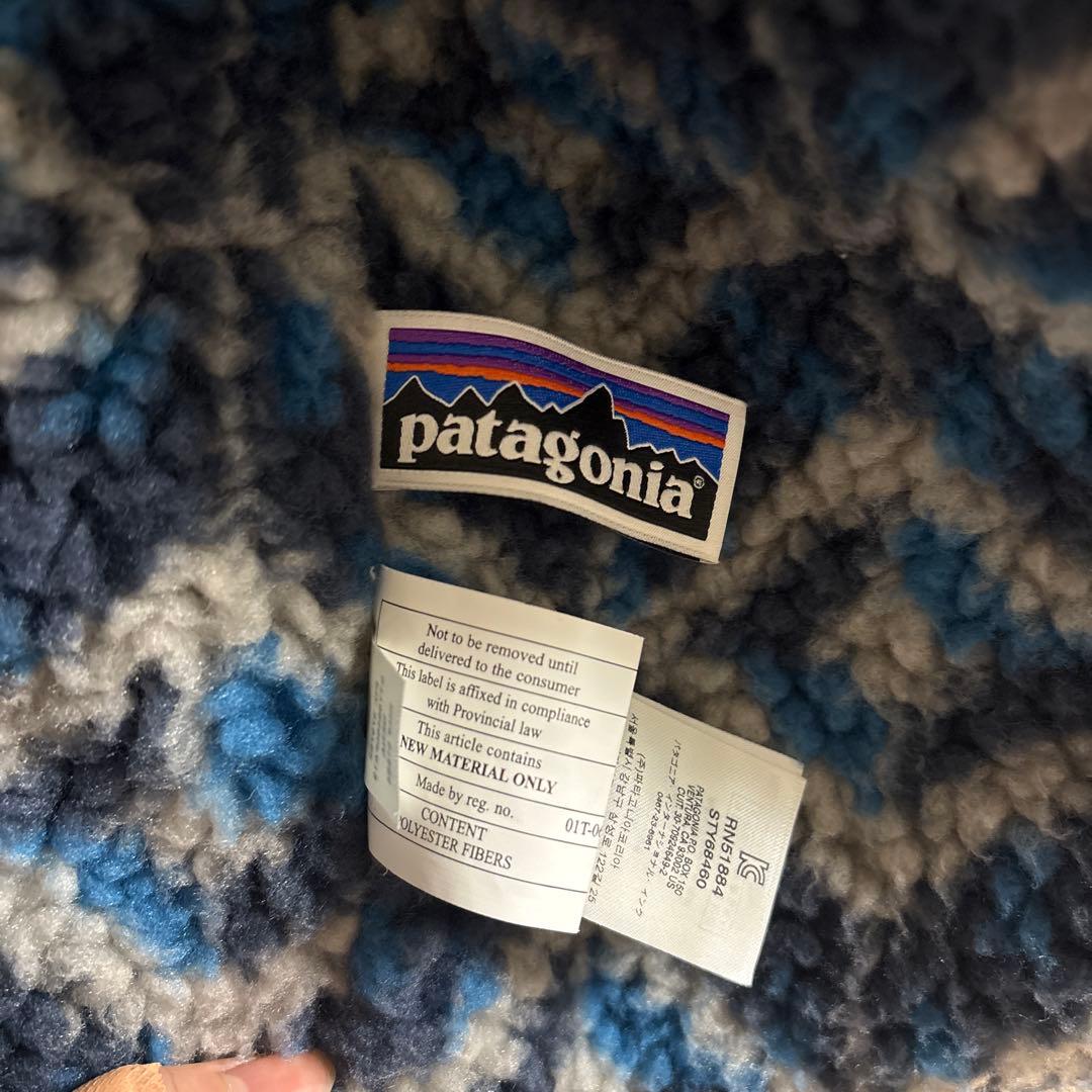 patagonia フード付きジャケット XL 14 ネイビー