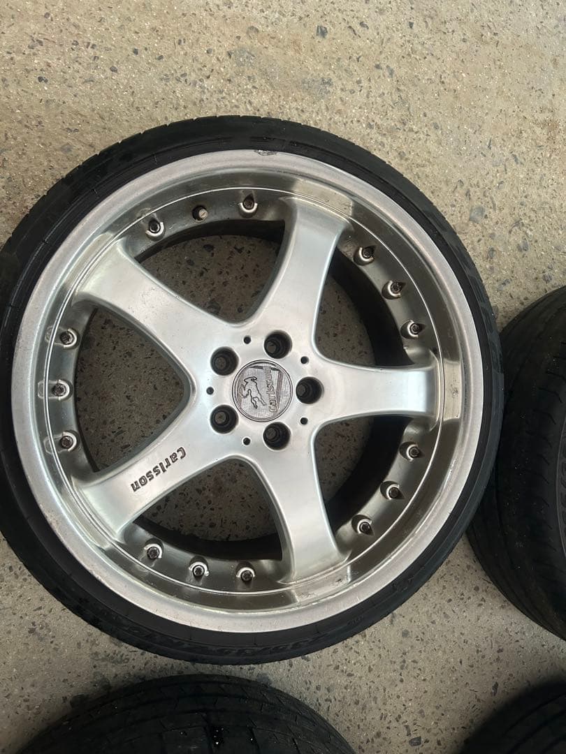 ☆希少 カールソン 1/5 5本スポーク 19インチ☆