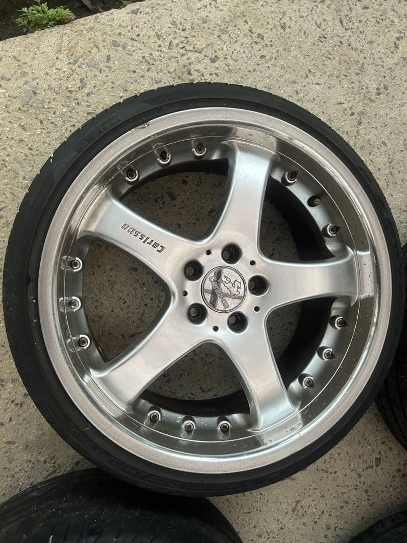 ☆希少 カールソン 1/5 5本スポーク 19インチ☆