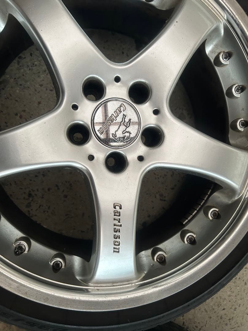 ☆希少 カールソン 1/5 5本スポーク 19インチ☆