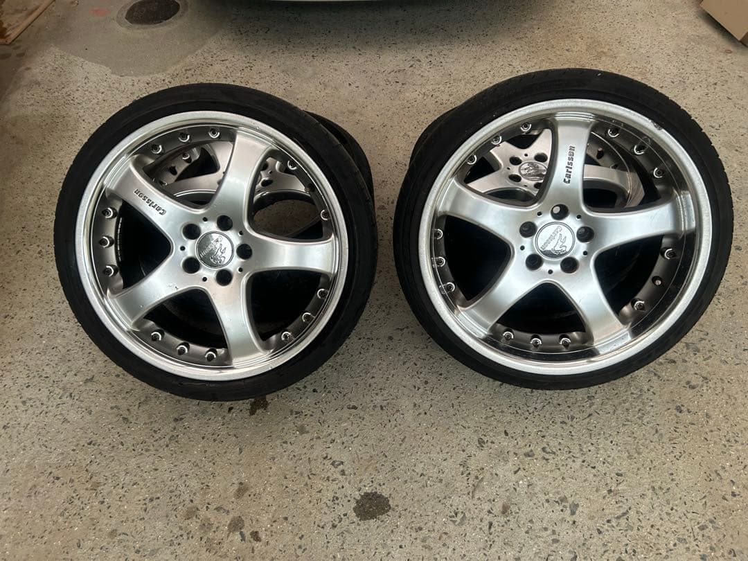 ☆希少 カールソン 1/5 5本スポーク 19インチ☆