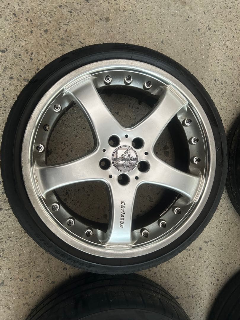 ☆希少 カールソン 1/5 5本スポーク 19インチ☆