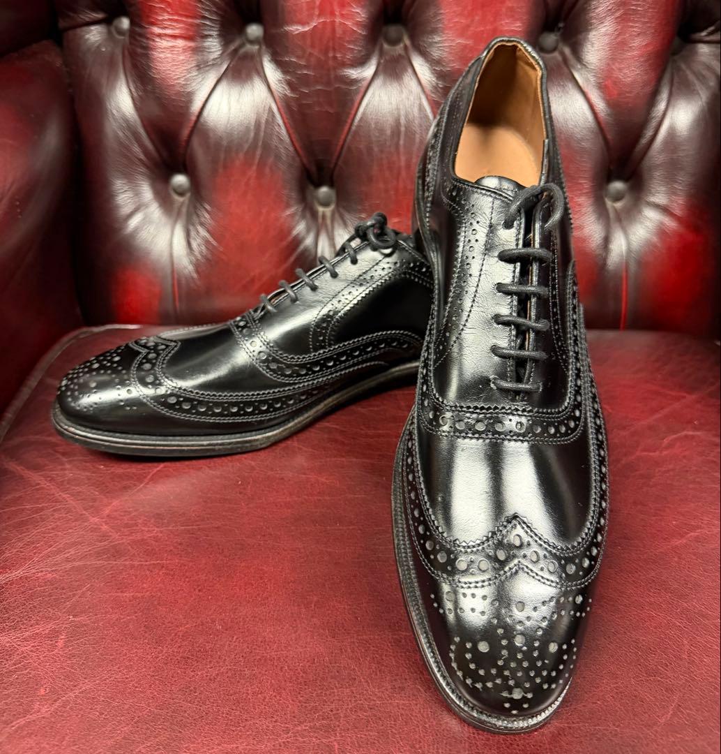 球*腸様 アレンエドモンズフルブローグ9ハーフ