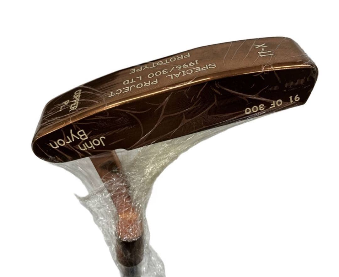 稀少未使用!限定品！ ジョン・バイロン John Byron X-11 パター