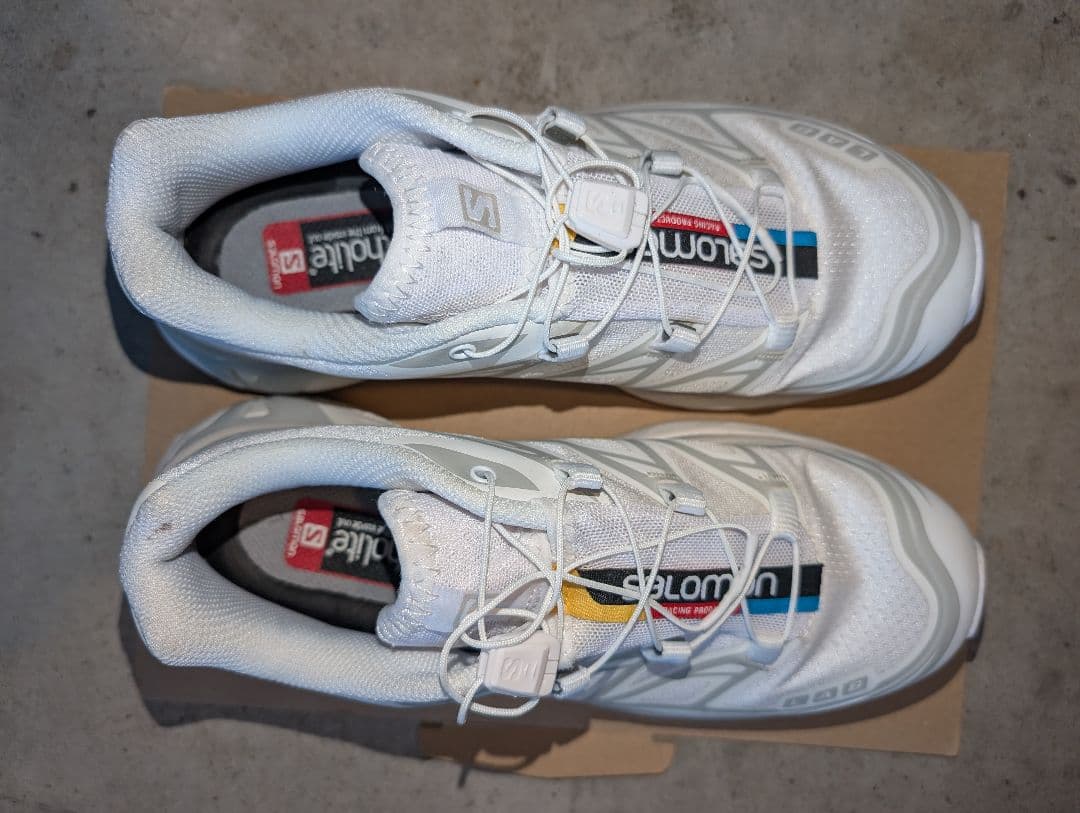 Salomon S-LAB XT 6 ホワイト スニーカー