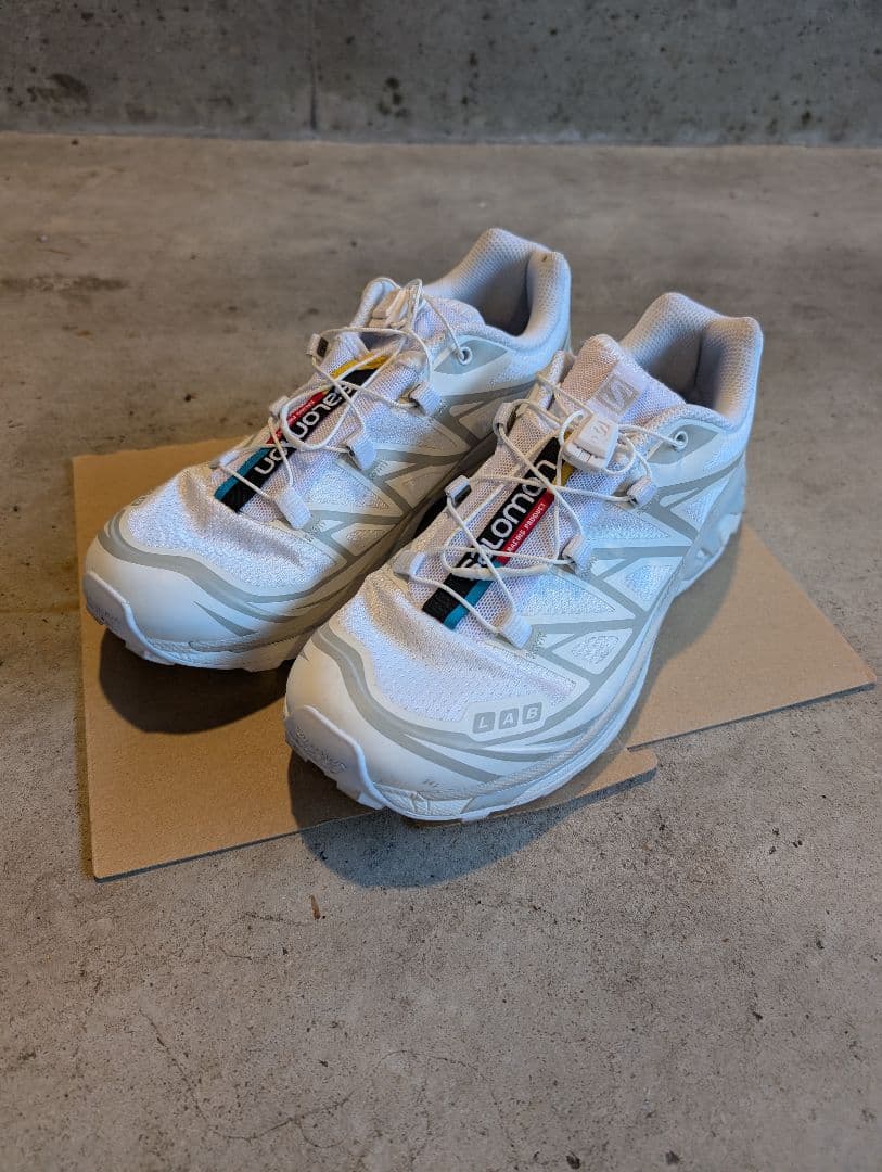 Salomon S-LAB XT 6 ホワイト スニーカー
