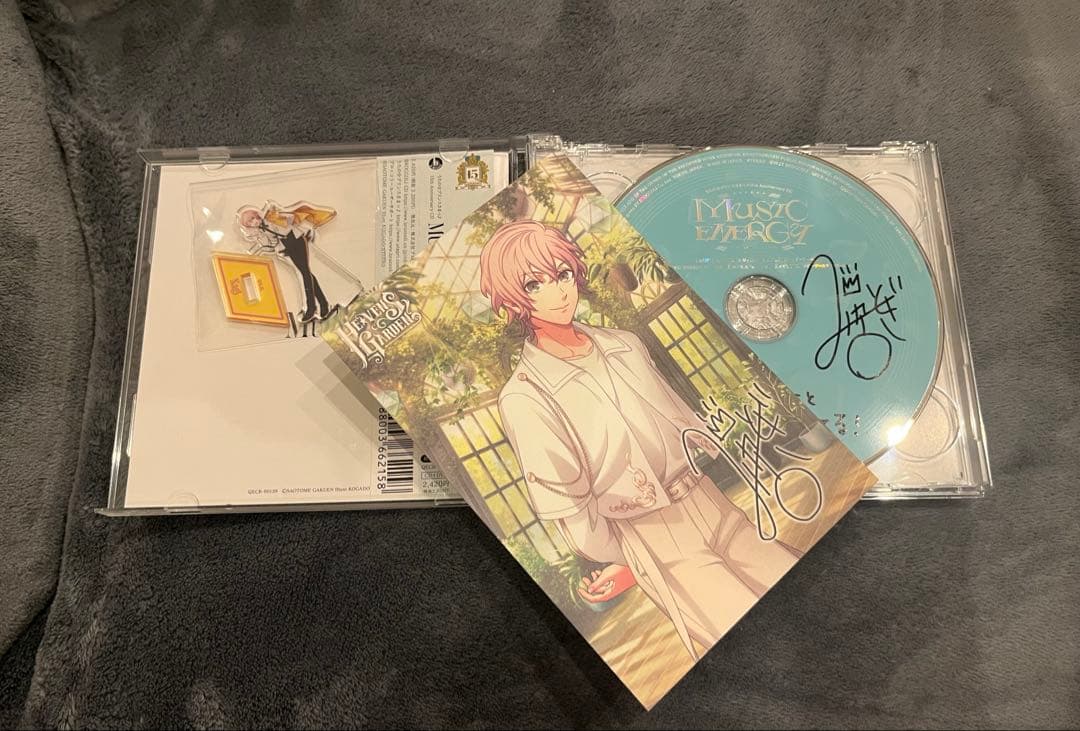 うたプリ 15thAnniversary CD 直筆サイン入り アクスタ 帝ナギ