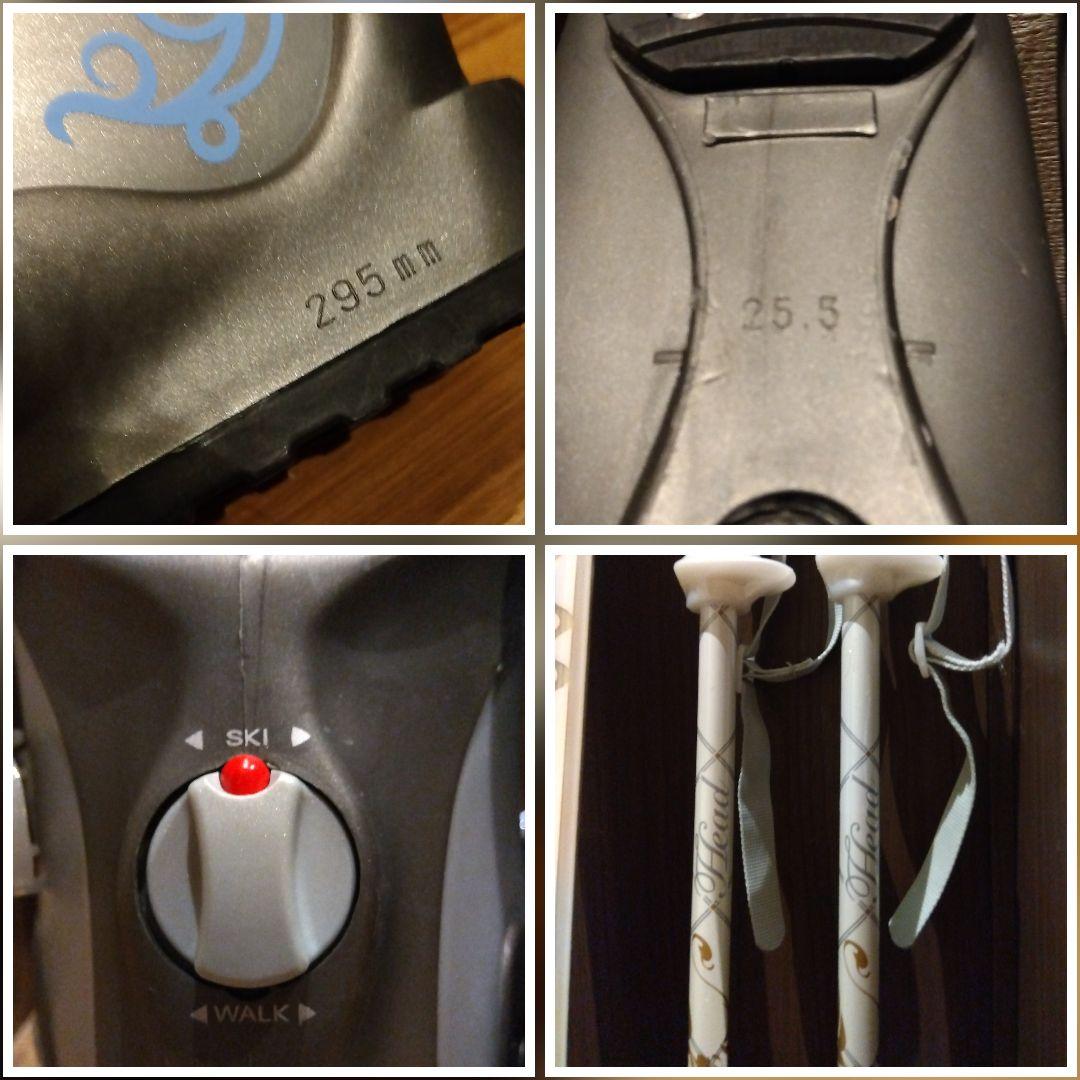 【ハイエンド】ROSSIGNOL/女性用/豪華スキーフルセット/メンテ・WAX済