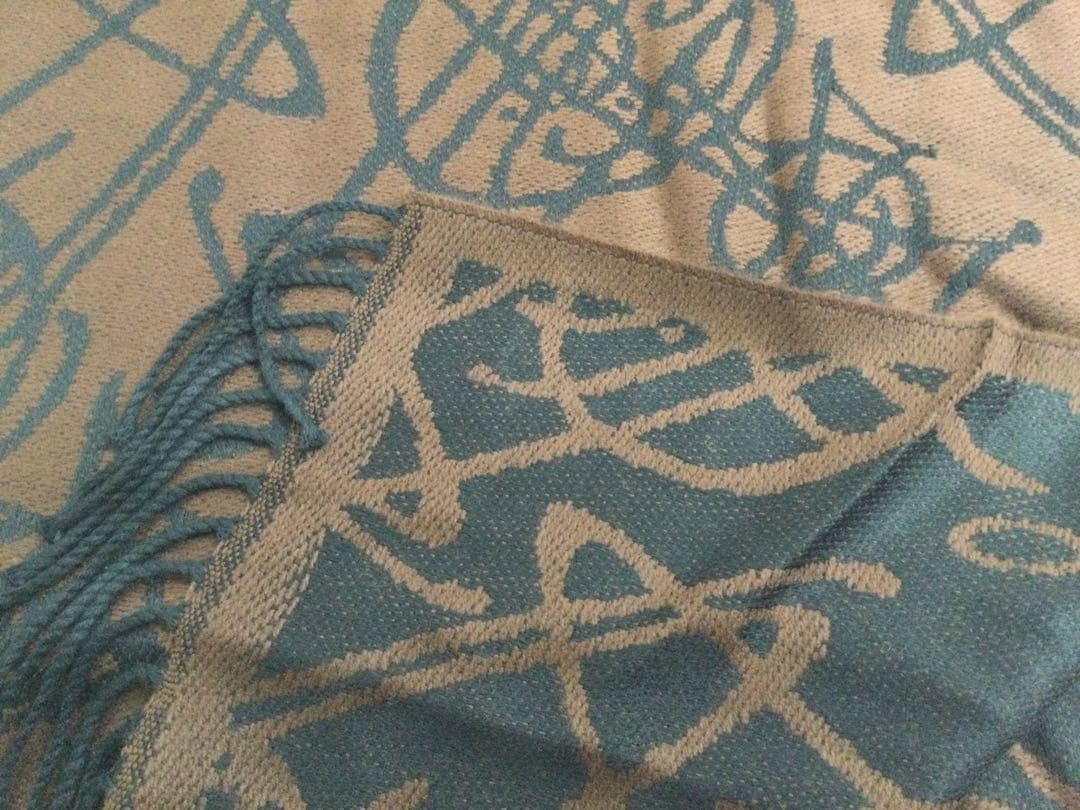 期間限定値下げ　ヴィヴィアンウエストウッド　総柄オーブ　マフラー　リバーシブル