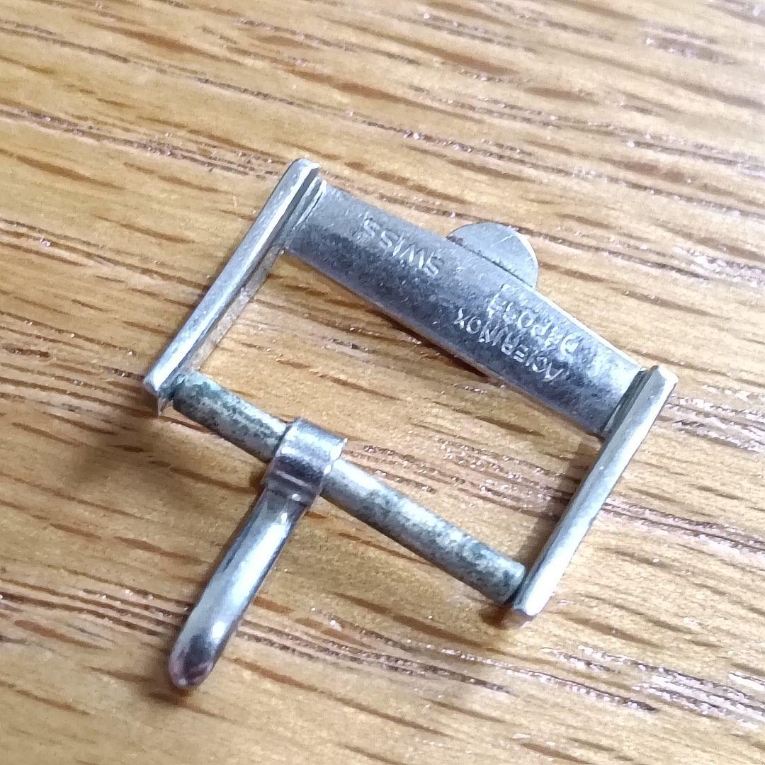 OMEGA オメガ 16mm 尾錠 シルバーカラー ピンバックル ヴィンテージ