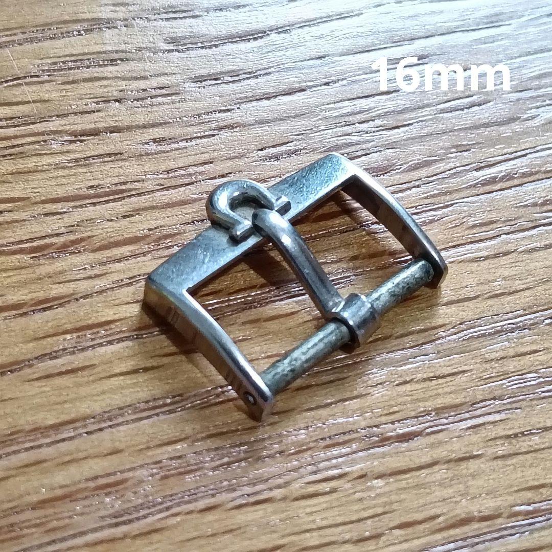OMEGA オメガ 16mm 尾錠 シルバーカラー ピンバックル ヴィンテージ